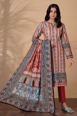 Bonanza Satrangi Winter Khaddar 3Pc Umber AWR223P31