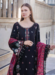 Eshaisha Winter Corduroy Embroidered 3PC EA-W1-513