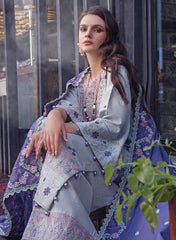 Eshaisha Winter Slub Linen Embroidered 3PC EA-W1-514