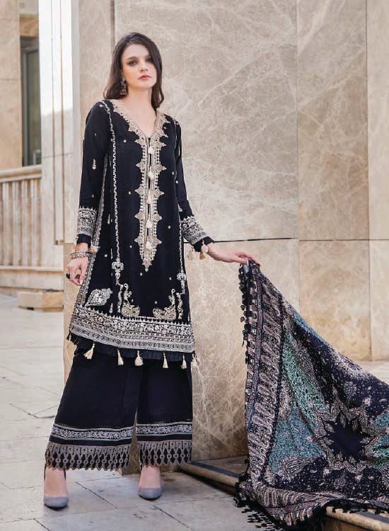 Eshaisha Winter Khaddar Embroidered 3PC EA-W1-516