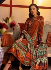 Gul Ahmad Winter Digital Printed Linen 3 Pc Suit LT-32025