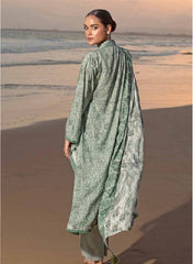 Gul Ahmad Winter Embroidered Linen 3 Pc Suit LT-32021 B