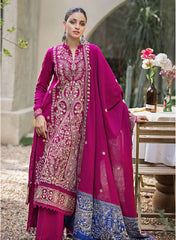 Gul Ahmad Winter Embroidered Pashmina 3 Pc Suit AP-32059