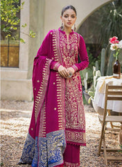 Gul Ahmad Winter Embroidered Pashmina 3 Pc Suit AP-32059