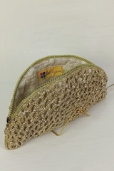Half Moon Crochet Gotta Classic Clutch Bag GWCB0003