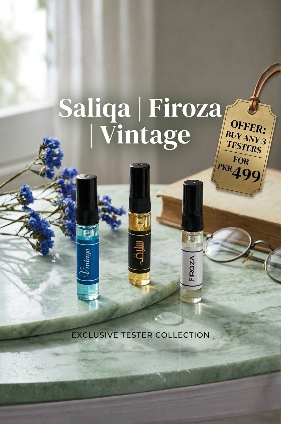 Gulwears Trio Fragrance Tester Pack — Choose Any 3 Scents