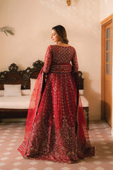 Azyel By Solene Fromal Chiffon 3 Piece Suit ROSE AZW-V2-24-04
