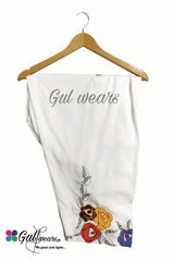 Stitched Lawn Hand Embroidered Shalwar GWSh00009-White