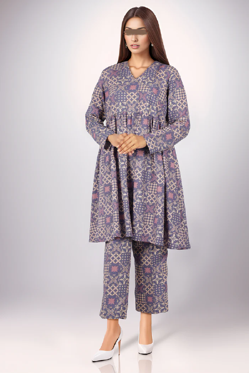 Saya Printed Premium Viscose Khaddar 2PC - U07-24310-10B