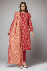 Saya Printed Premium Cotton Viscose 3PC - U01-24319-12B