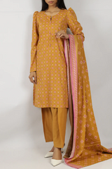 Saya Printed Premium Cotton Viscose 3PC - U01-24319-13B