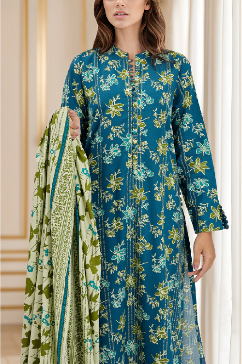 Saya Printed Premium Cotton Viscose 3PC - U01-24319-15C