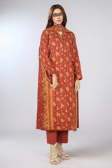 Saya Printed Premium Cotton Viscose 3PC - U01-24319-18B