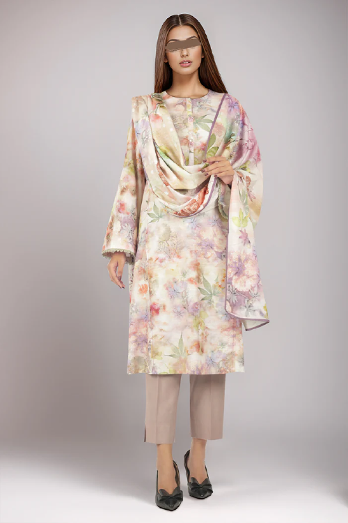 Saya Printed Premium Khaddar 3PC - U04-24346-07A