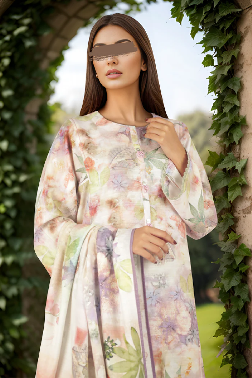 Saya Printed Premium Khaddar 3PC - U04-24346-07A