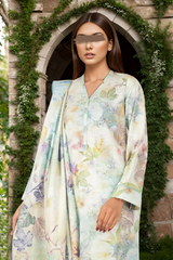 Saya Printed Premium Khaddar 3PC - U04-24346-07B