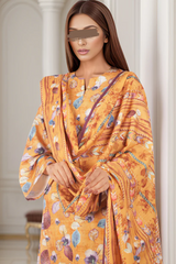 Saya Printed Premium Khaddar 3PC - U04-24346-08B