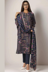 Saya Printed Premium Khaddar 3PC - U04-24346-09A