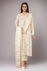 Saya Printed Premium Khaddar 3PC - U04-24346-09B