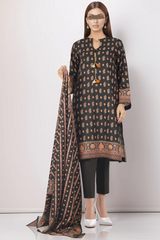 Saya Printed Premium Khaddar 3PC - U04-24346-12A