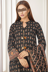Saya Printed Premium Khaddar 3PC - U04-24346-12A
