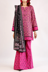 Saya Printed Premium Khaddar 3PC - U04-24386-01A
