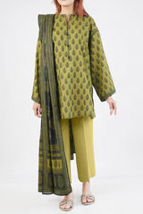 Saya Printed Premium Khaddar 3PC - U04-24386-03B