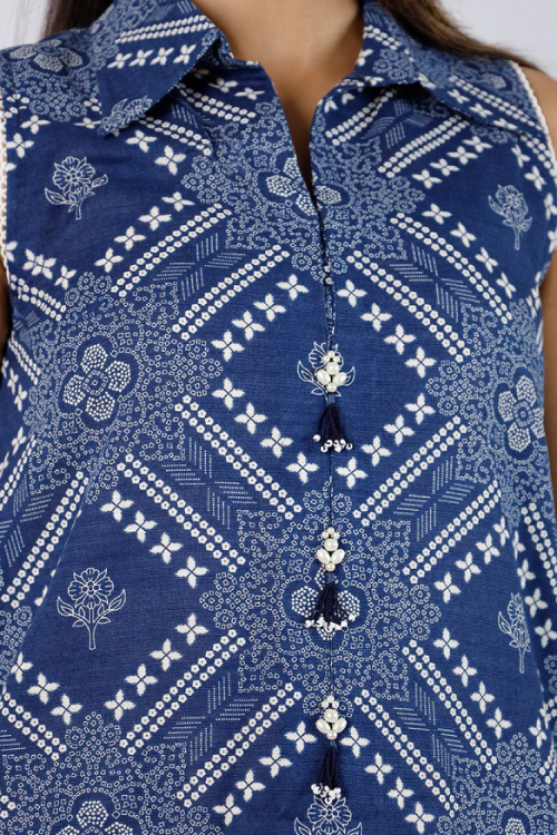 Saya Printed Premium Khaddar 3PC - U04-24386-04B