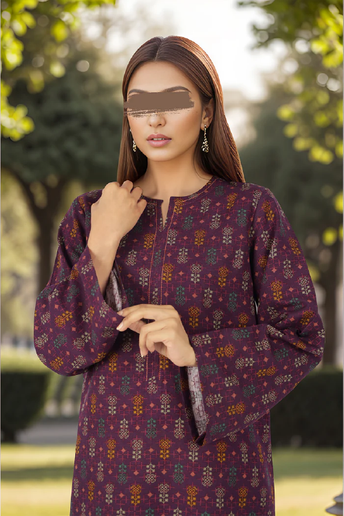 Saya Printed Premium Viscose Khaddar 2PC - U07-24271-07B