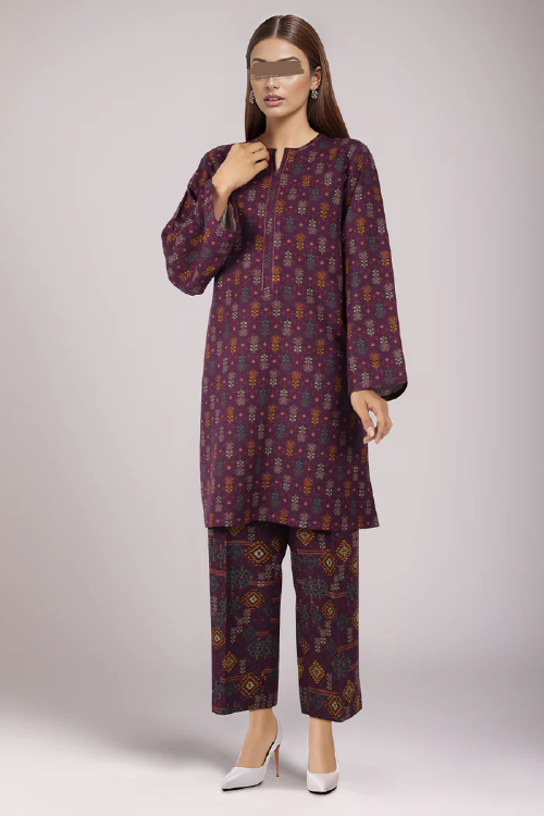 Saya Printed Premium Viscose Khaddar 2PC - U07-24271-07B