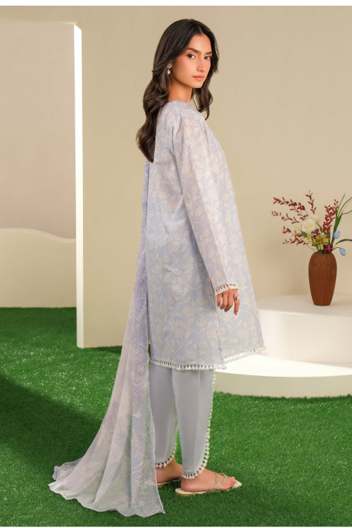 Limelight Summer Printed Lawn 3-Piece Lilac-U3857