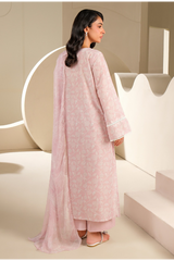 Limelight Summer Printed Lawn 3-Piece Pink-U3857