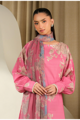 Limelight Summer Printed Lawn 2-Piece Pink-U4012