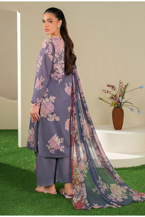 Limelight Summer Printed Lawn 2-Piece Purple-U4012