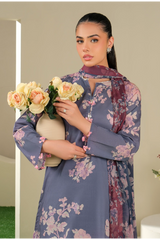 Limelight Summer Printed Lawn 2-Piece Purple-U4012