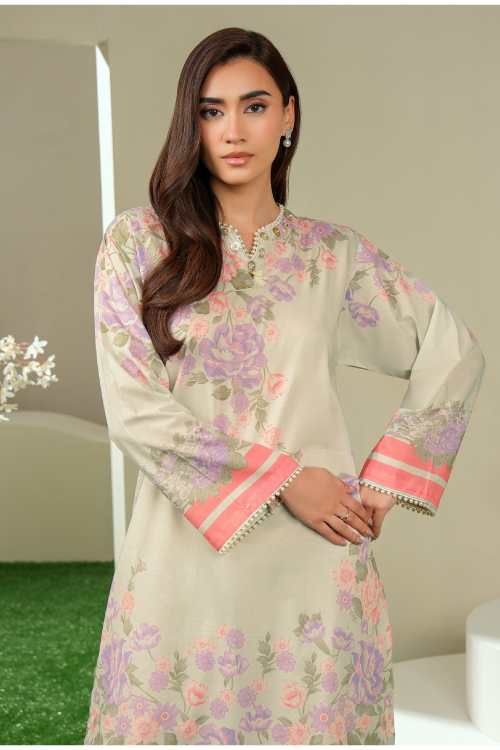 Limelight Summer Printed Lawn 2-Piece Sea Green-U4018
