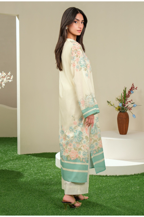 Limelight Summer Printed Lawn 2-Piece Yellow-U4018