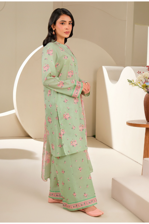 Limelight Summer Printed Lawn 3-Piece Green-U4030
