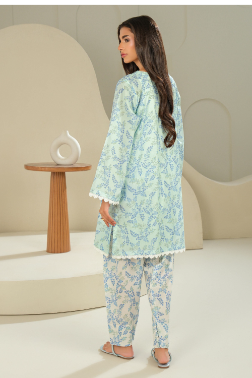 Limelight Summer Printed Lawn 2-Piece Blue-U4242