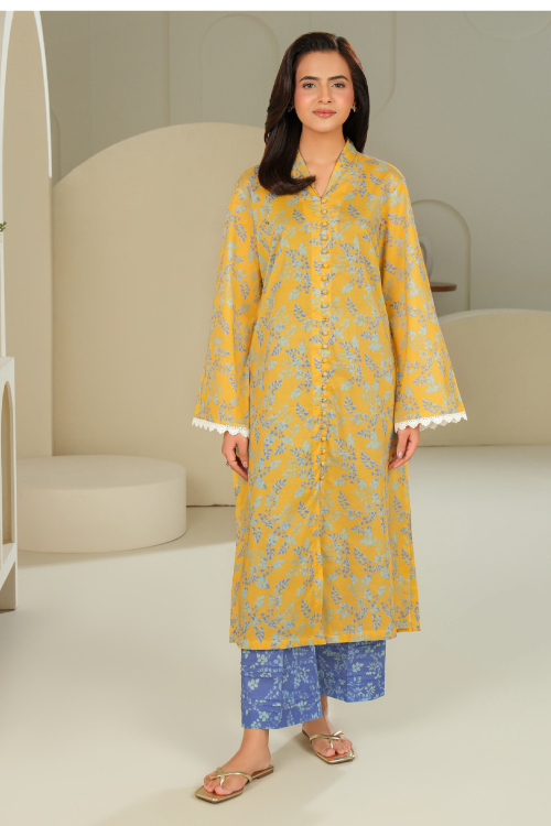 Limelight Summer Printed Lawn 2-Piece Yellow-U4242