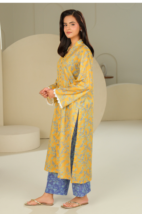 Limelight Summer Printed Lawn 2-Piece Yellow-U4242