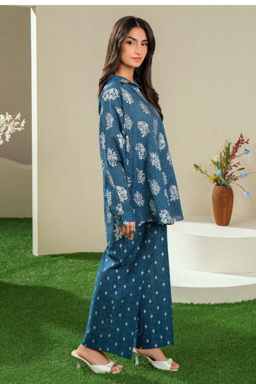 Limelight Summer Printed Lawn 2-Piece Blue-U4243
