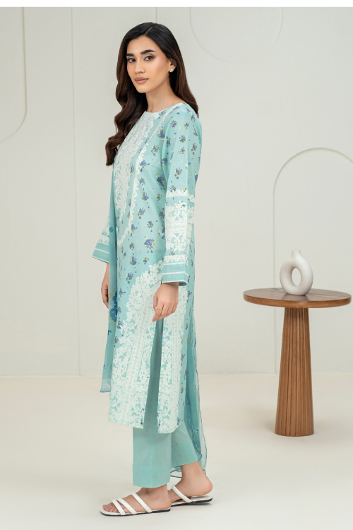 Limelight Summer Printed Lawn 3-Piece Blue-U4277
