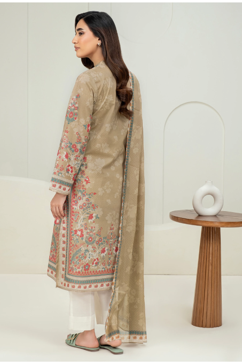 Limelight Summer Printed Lawn 2-Piece Beige-U4282