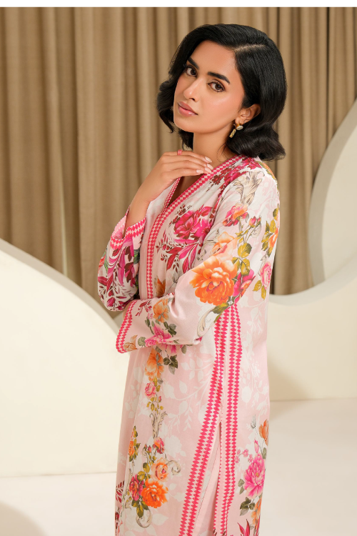 Limelight Summer Printed Lawn 2-Piece Pink-U4285