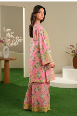 Limelight Summer Printed Cambric 2-Piece Pink-U4288