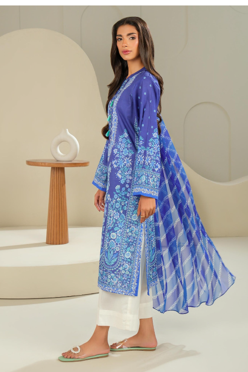 Limelight Summer Printed Lawn 2-Piece Blue-U4377