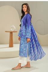 Limelight Summer Printed Lawn 2-Piece Blue-U4377