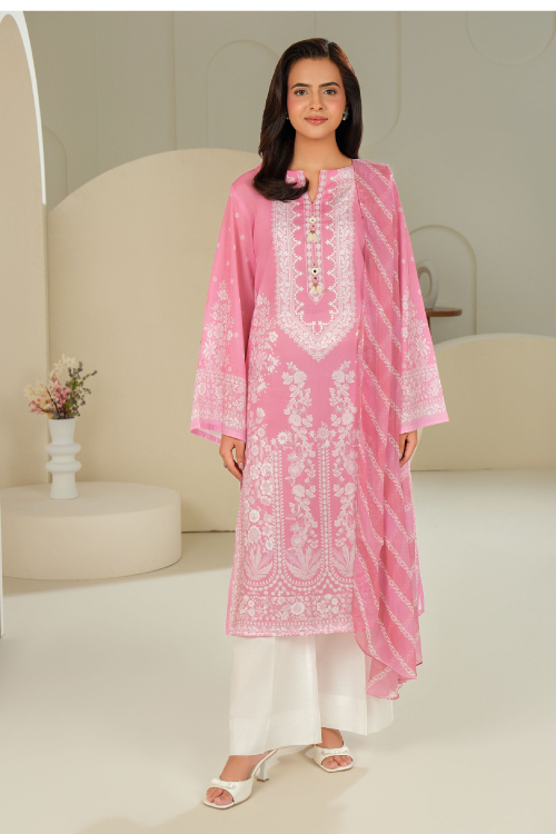 Limelight Summer Printed Lawn 2-Piece Pink-U4377