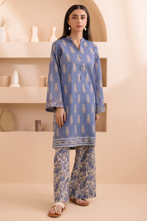 zellbury-summer -printed-lawn-2 Piece-WUS25E20231